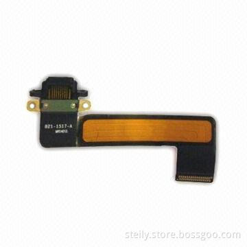 Original Dock Connector Charging Port Flex Cable for iPad Mini, Black and White with LCD Display